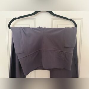 Athleta Salutation high rise flared bottoms